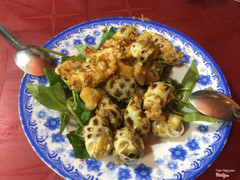 ốc hương cháy tỏi