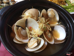nghêu hấp