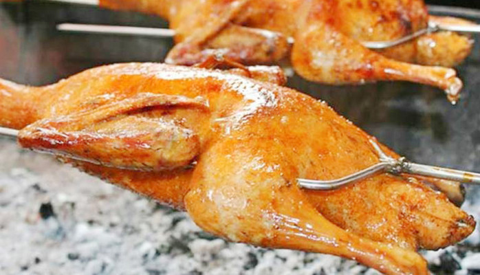 Đặc Sản Lạng Sơn - Gà Nướng & Vịt Nướng Lá Mắc Mật