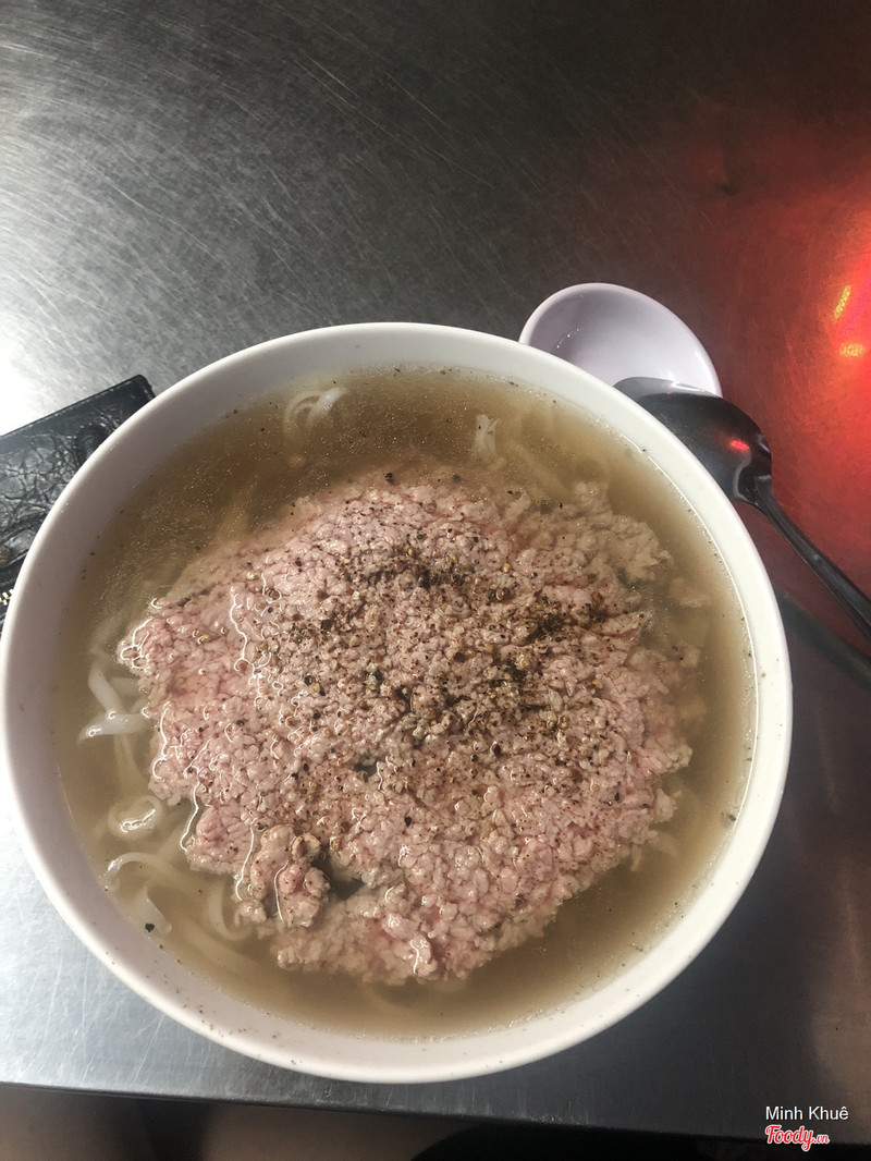 Phở tái bằm này mình ăn tô 50k cho đã