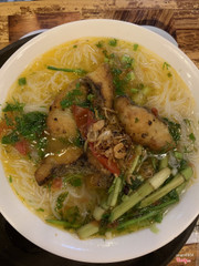 Bún cá rô