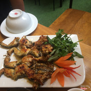 ếch nướng