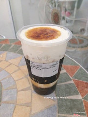 Sữa tươi Cheese Trân châu Đường Nâu Giòn 