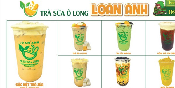 Tiệm Trà Sữa Ô Long Loan Anh - Cần Thơ