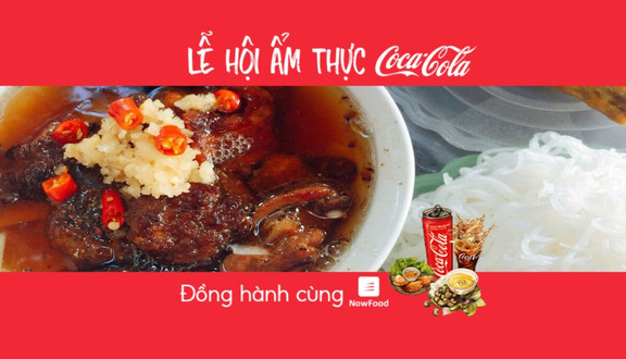 FoodFest - Bún Chả Bà Dung - Nguyễn Thái Học - NowFood x Coca