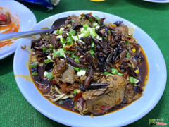 bò tứ xuyên giá đậu nành tê cay