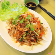 Bánh phở xào hải sản