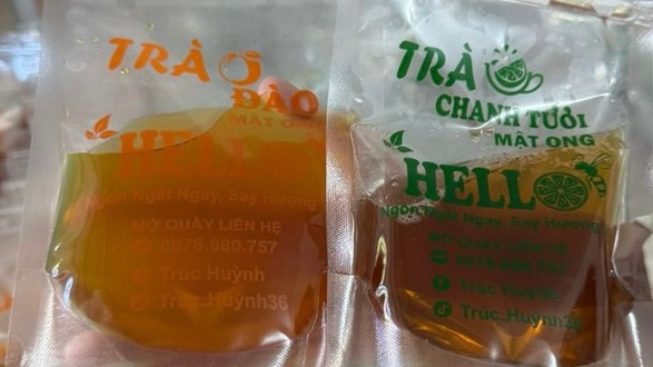 Trà Chanh & Trà Đào Mật Ong Hello