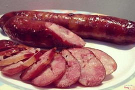 Lạp sườn hun bã mía 