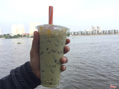 Trà sữa trà xanh 23k