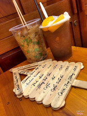 Combo 30 Trà Đào + Bánh Tráng