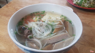 bún chả cá tô lớn