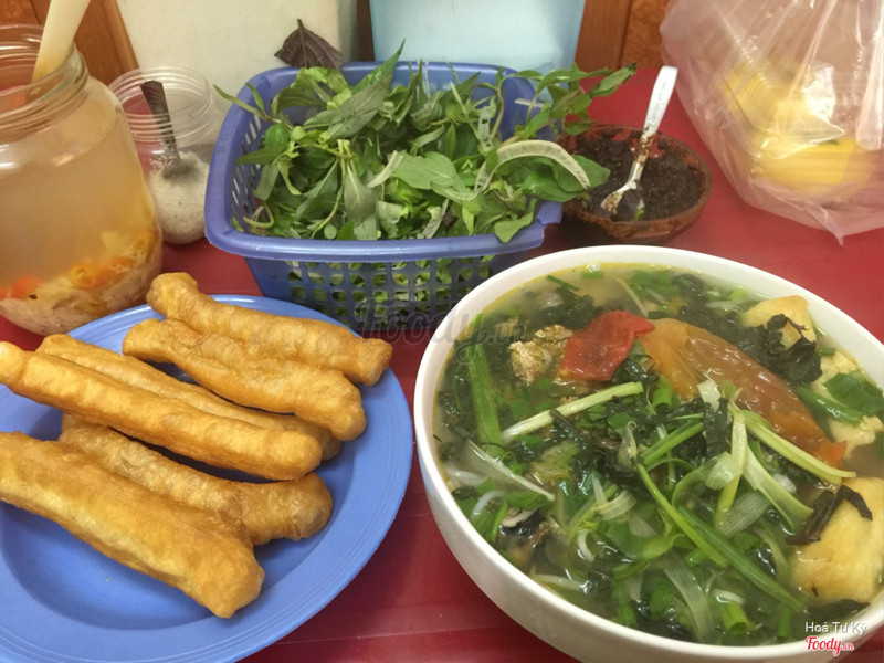 Bún riêu ốc to