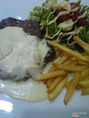 beefsteak sốt phomai