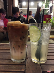 Bạc xỉu + chanh đá