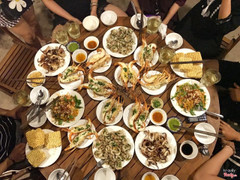 BBQ tối bãi biển