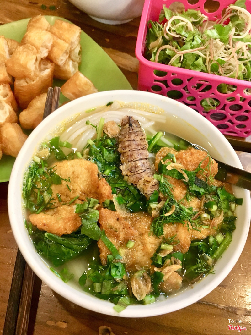 Bún bề bề chả cá 30k