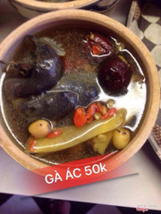 Gà ác tiềm thuốc bắc