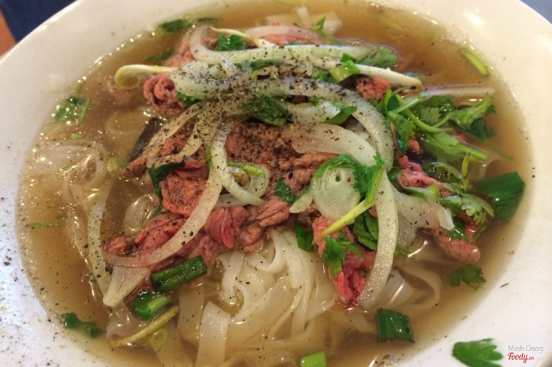 
Phở tái
