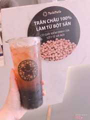 Ly này mình order ô long thái cực, đường đá 100%