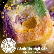 Bánh Tét Ngũ Sắc Trà Cuôn,