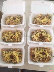 Bánh tráng cuốn sôt me