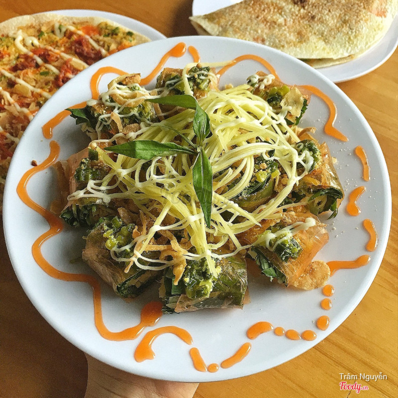 Bánh Tráng cuộn sốt me