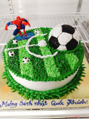 Bánh sinh nhật dành cho các chàng trai yêu thích thể thao