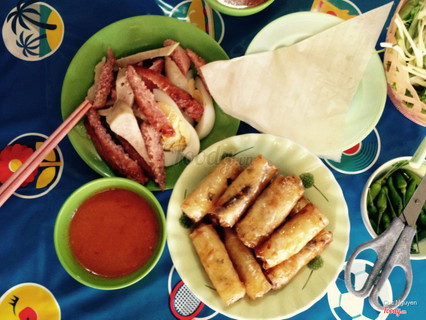 Món ngon ăn xế cho team Phan Thiết