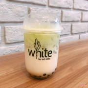 Matcha trân châu đường đen. 
25k