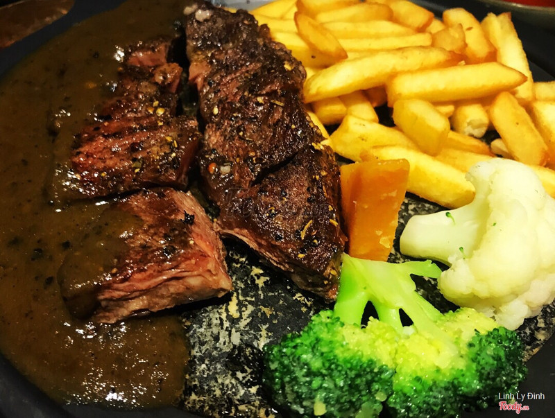 Thăn bò sốt tiêu