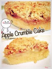 Apple Crumble Cake - 230k/cai (18cm). 270k/cai (22cm).