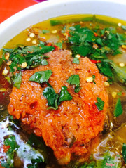 riêu chả 