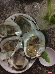 hào mù tạt , nướng phô mai , nướng mỡ hành 9k con