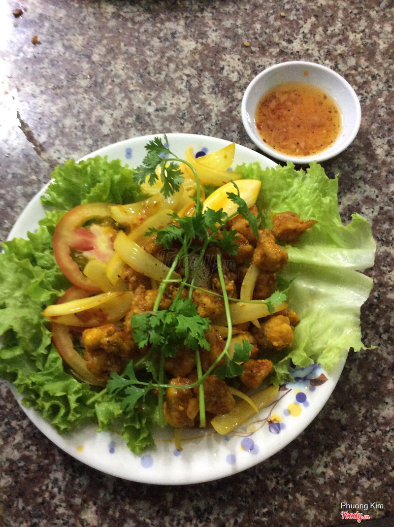 sụn gà chiên nước mắm