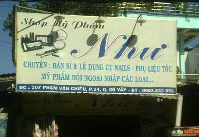 Như Shop Mỹ Phẩm - Phạm Văn Chiêu