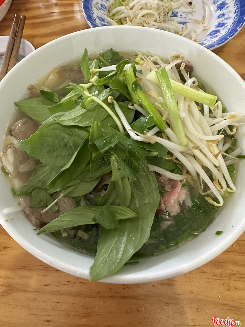 Phở tái nạm - 50k