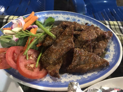 Nai nướng muối ớt+ sate