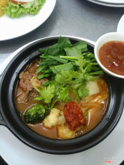 Mì cay ở quán family