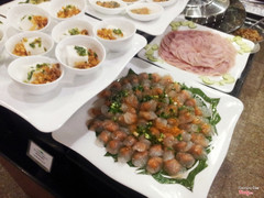 Bánh đúc.
Bánh bột lọc.
Giò lụa