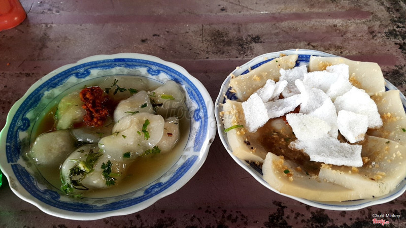 Bánh lọc + bánh đúc