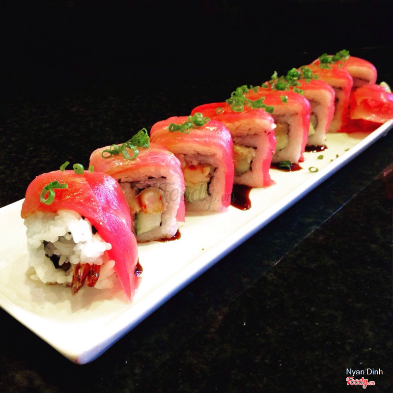 Tuna shrimp roll