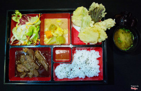 beef teriyaki bento