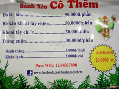 Menu món mới