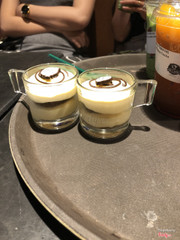 Bánh Tiramisu rất ngấy, ngọt đậm.