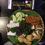 Bún đậu, chả cốm
