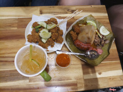 Nem lớn + bánh giò combo