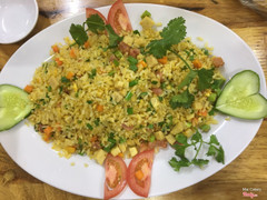 Cơm chiên dương châu - 69k - Một dĩa to luôn, cơm vừa ăn rất ngon