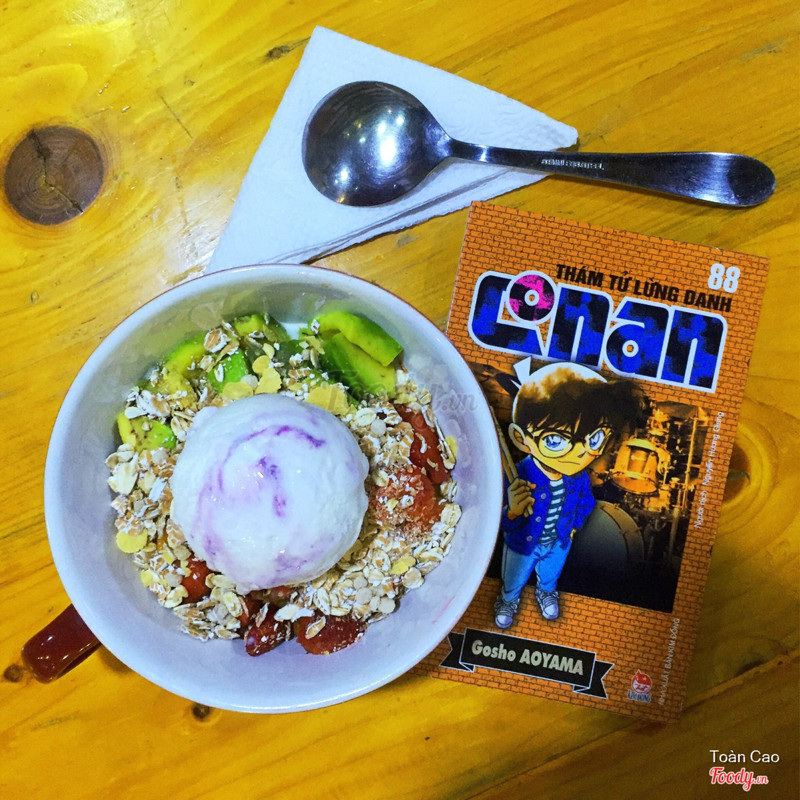 Trái cây trộn kem+yogurt tự chọn