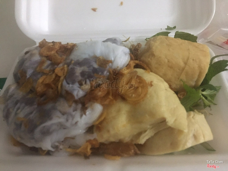 Bánh cuốn nhân heo nhỏ